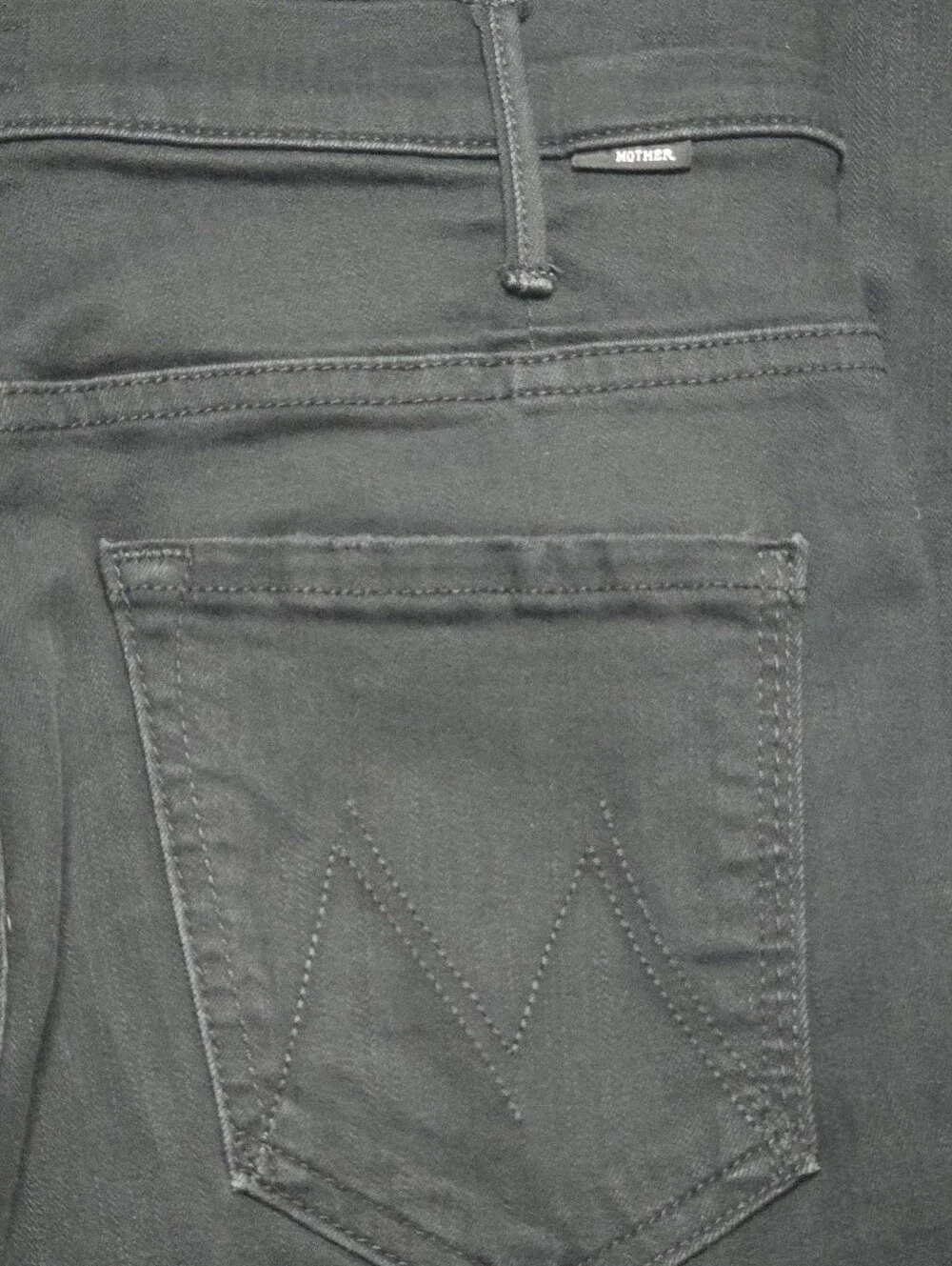 Mother The Hustler Ankle Fray Jeans Not Guilty Size 26 - Picture 7 of 11